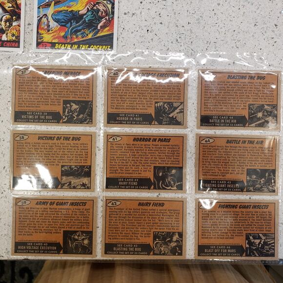 2012 Topps Mars Attacks Heritage Cards Trading Card Set of 45 Invasion Begins - Picture 6 of 16